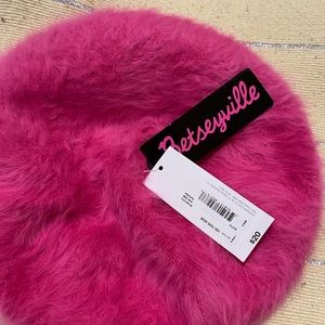 Betseyville Hot Pink Beret NWT